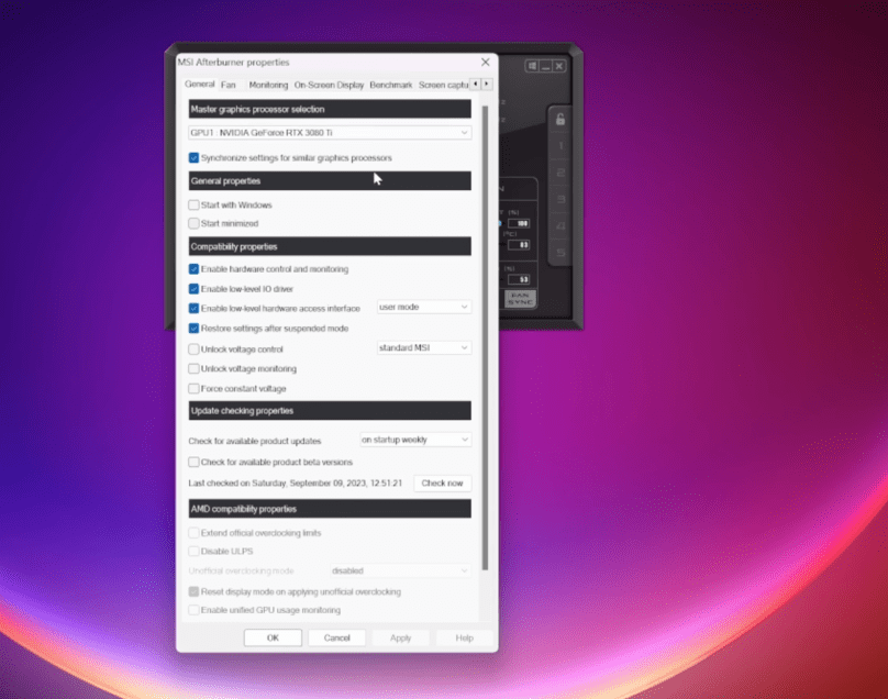 Configure CPU Monitoring